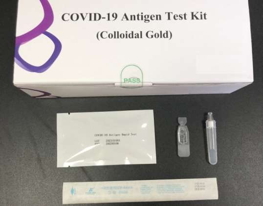 SATIŞ! COVID-19 Antijen Test Kiti (Swablar / Savila / Nazofaringeal)