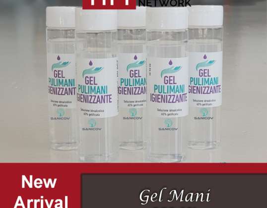 200ml Hand Sanitizer - Disinfectant and antibacterial gel for topical use