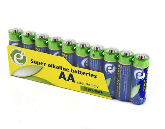 EnerGenie Super pilas alcalinas AA paquete de 10 EG-BA-AASA-01