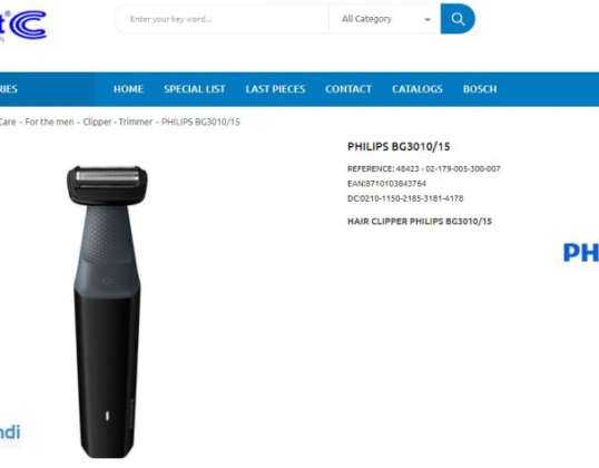 Philips BODYGROOM Series 3000 BG3010/15 Черный, Серый триммер/бритва для тела