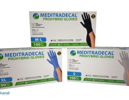 TPE (  Thermoplastische Elastomere ) Handschuhe in 3 Farben S-XL