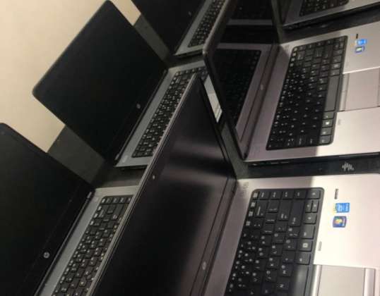 Lot vrac de 32 HP ProBook 640 G1 laptop-uri: Core i5 4th Gen, 8GB RAM, 240GB SSD, grad A condiție