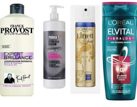 Haarprodukte ** L&#39;Oréal Elvital, Frank Provost, Garnier, Fructis, Playbo