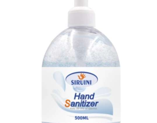 Siruini Hand Sanitiser 75 % Alcohol  Pump 500ml