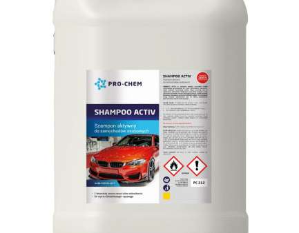 PRO-CHEM SHAMPOO ACTIV Actieve shampoo voor auto&#39;s 5 kg