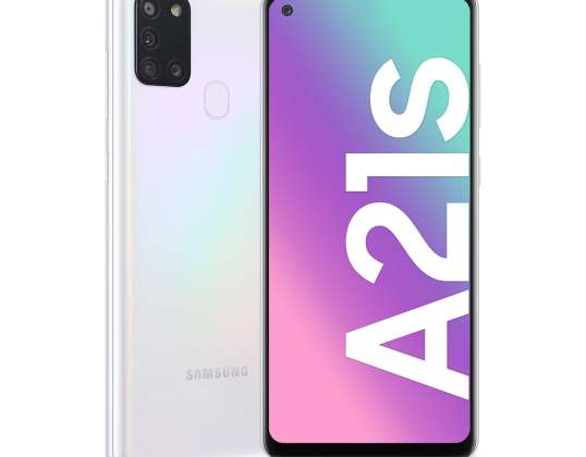 Samsung SM-A217F γαλαξίας A21s διπλή sim 32GB λευκό DE SM-A217FZWNEUB