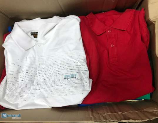 Premium Polo Shirt Collection for Sale - New Condition, 38 Diverse Sizes