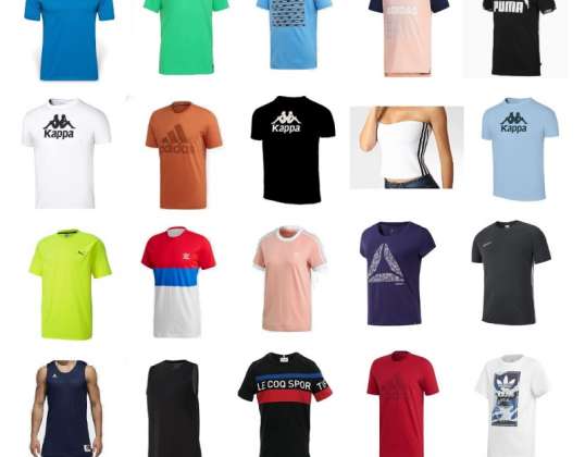 LOT T-SHIRTS MIX (Adidas, Nike, puma, new balance, rbk...)