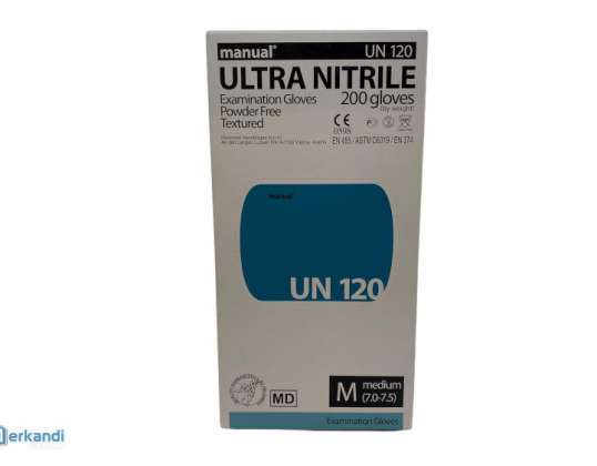 MANUAL ULTRA NITRIL - powder-free nitrile gloves VIRUS