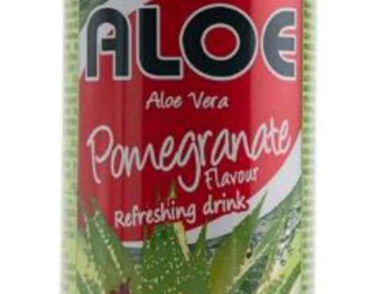 Tropical Aloe vera pomegranate