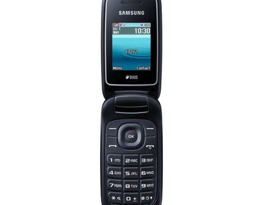 Samsung E1272 Schwarz Klappe