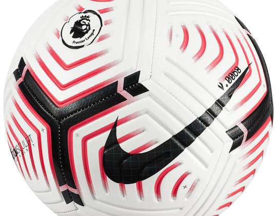 Piłka nożna Nike Premier League Strike biało-czarno-czerwona CQ7150 100