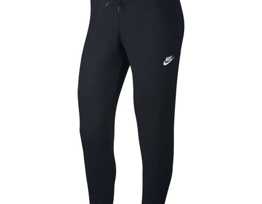 Дамски панталон Nike W NSW Essentials Pant Стегнат FLC черен BV4099 010 BV4099 010