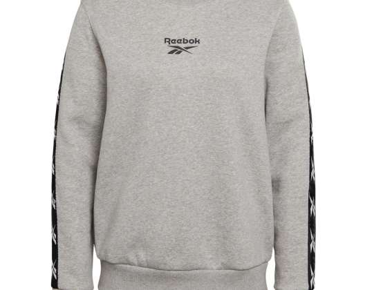 Sudadera mujer Reebok TE Tape Pack Gris GQ3890 GQ3890