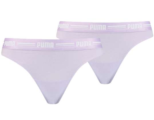 Bielizna damska Puma String 2P Pack fioletowa 907854 07 907854 07