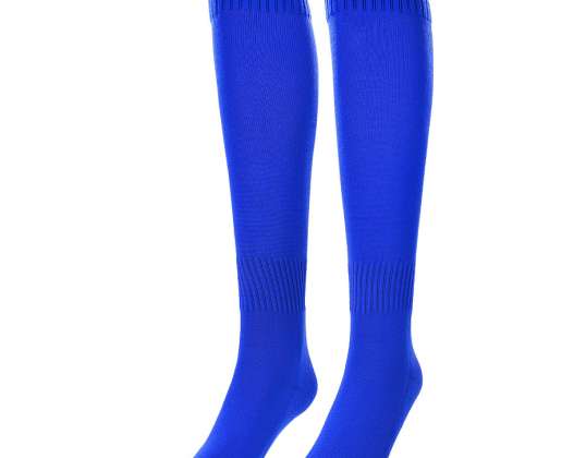 Football gaiters Iskierka Junior 38-41 blue G0895