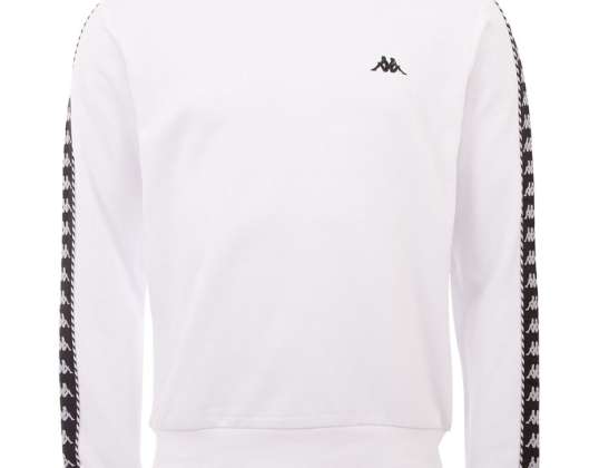 Kappa Ildan Kinder Sweatshirt Weiß 309004J 11-0601 309004J 11-0601