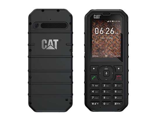CAT S35 Kaks Sim kaardid 4G Must
