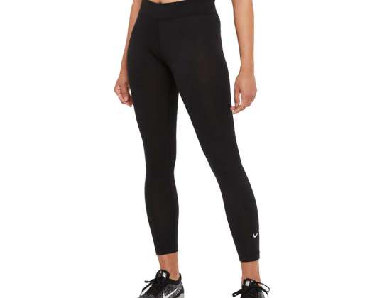 Leggings til kvinder Nike NSW Essentials 7/8 MR sort CZ8532 010 CZ8532 010