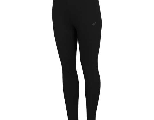 Leggings til kvinder 4F dyb sort H4L21 LEG010 20S H4L21 LEG010 20S