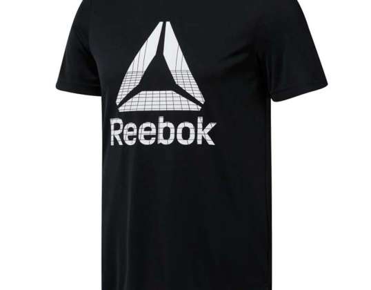 Koszulka męska Reebok Workout Graphic Tech Tee czarna DU2178 DU2178