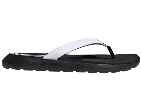 Женский adidas Comfort Flip Flop бело-черный EG2065 EG2065