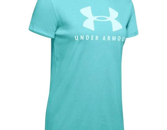 Under Armour Graphic Sportstyle Classiccrew women's t-shirt blue 1346844 425 1346844 425