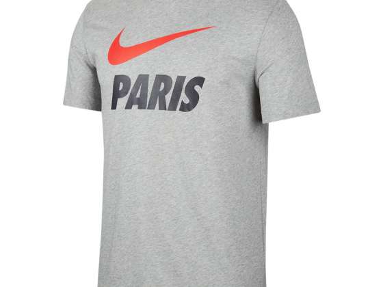 Чоловічий Nike PSG Tr Ground Tee футболка сірий CD0406 063 CD0406 063