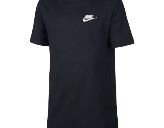Nike Tee Emb Futura camiseta infantil negra AR5254 010