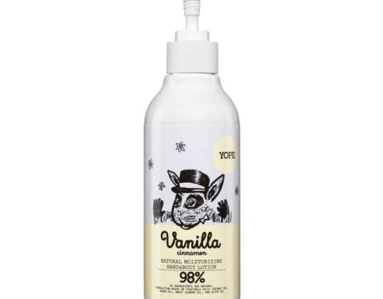 Naturalny balsam do ciała YOPE | Wanilia &amp; Cynamon, 250 ml