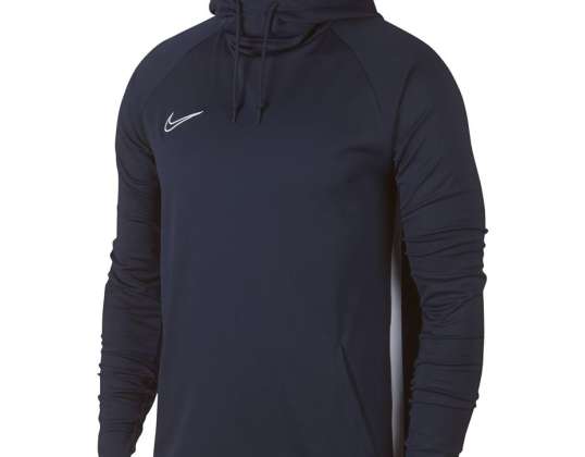 Мужская Nike Dri-FIT Академия Толстовка темно-синий AJ9704 451 AJ9704 451