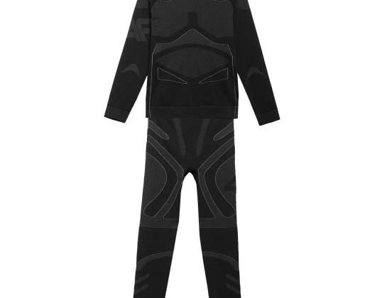 Thermoactive underwear for children 4F deep black HJZ20 JBIUB001 20S HJZ20 JBIUB001 20S