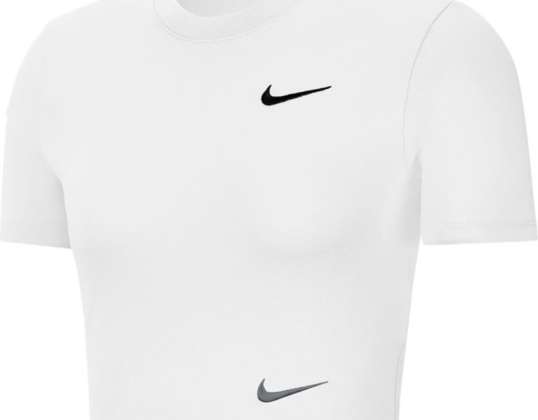 Nike Nsw Tee Slim Crop Lbr t-shirt til kvinder hvid CU1529 100 CU1529 100 CU1529 100