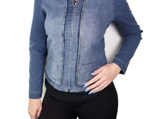 Vestes en jean Bonprix bleu pour femme