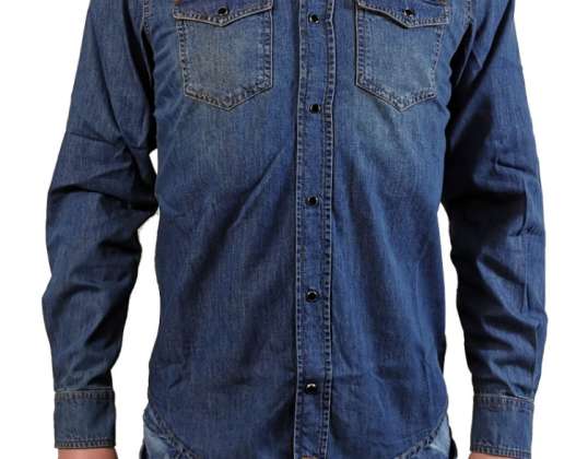 Restposten DIESEL Herren Jeanshemd New Sonora