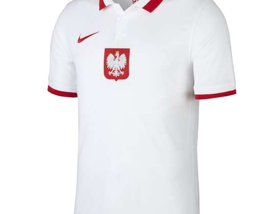 Camiseta Hombre Nike Polska Breathe Stadium JSY SS HOME blanco CD0722 100 CD0722 100