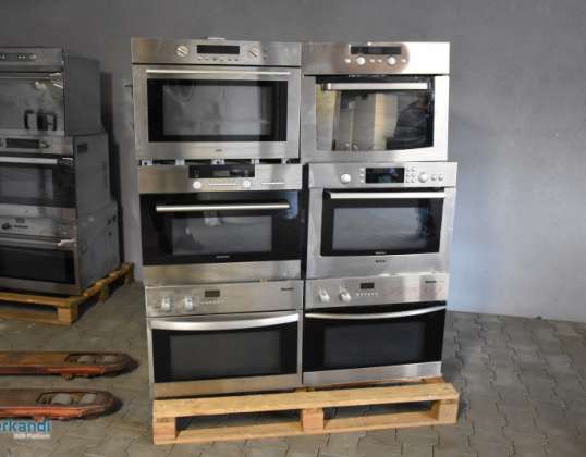 Untested ovens with microwave function - joblots of household appliances