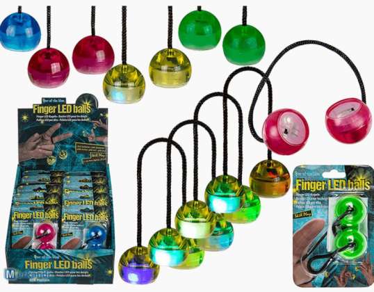 Finger-LED-Balls &#34;Klick Klack&#34;
