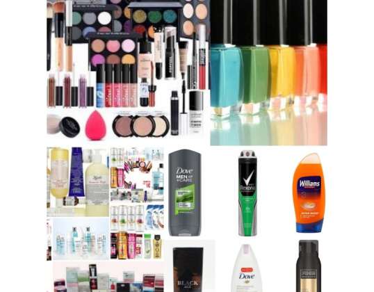 Assorted lot of cosmetics offer new stock