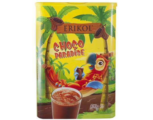 Erikol - Pudră de băut cacao-pudră-băutură instantanee, Cacao în pudră