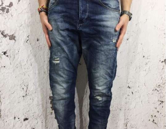 Gianny Lupo: Confezione Varietà Jeans Uomo Premium - 10 pezzi, consegna in tutto il mondo (H86)