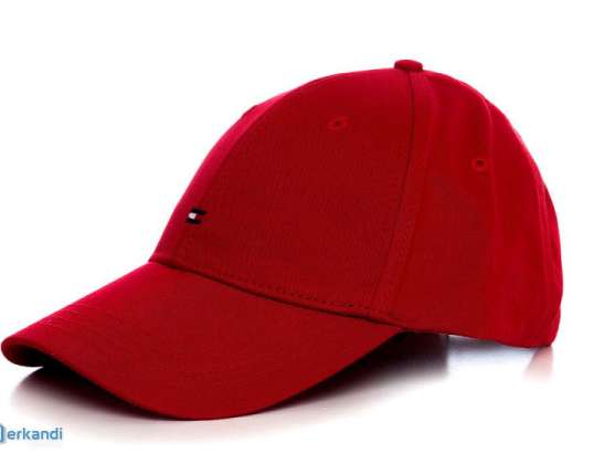 Tommy Hilfiger red baseball caps E367895041-611