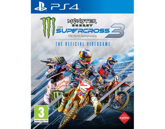 Monster Energy Supercross - Virallinen videopeli 3 - PlayStation 4