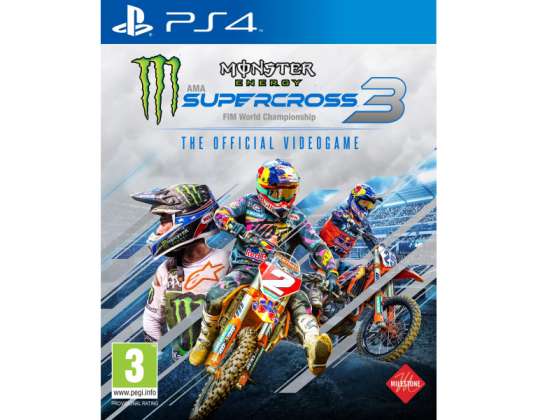 Monster Energy Supercross - Videogioco Ufficiale 3 - PlayStation 4