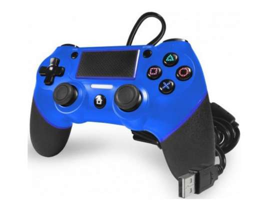 TTX Playstation 4 Champion Manette filaire Bleu - PlayStation 4