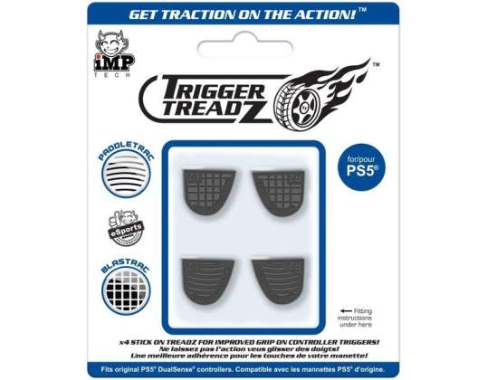 iMP Playstation 5 Trigger Treadz 4 -paketti - P5AEOTIGA36538 - PlayStation 5