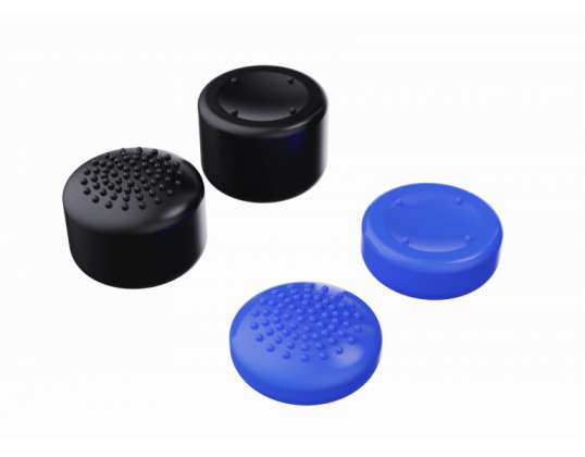 Piranha Playstation 5 Silicone Thumb Grips (4Pack) Moyen & Grand - 397052 - PlayStation 5