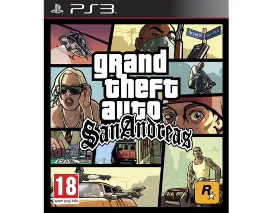 Grand Theft Auto: San Andreas (GTA) - PlayStation 3