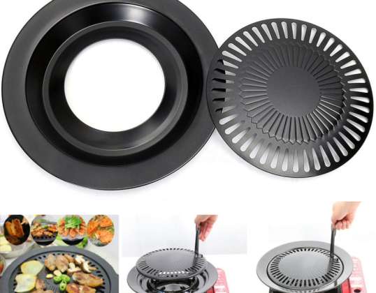 Non-stick grill pan for use on the hob SKU:062-B (stock in Poland)