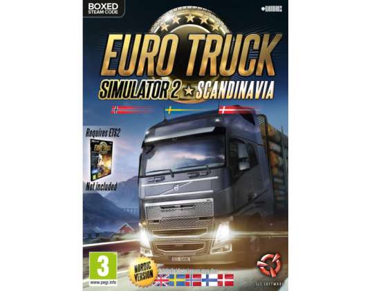 Euro Truck Simulator 2 - Skandinavien (Nordic Boxed version) - WEN4816 - PC
